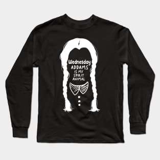 Wednesday Horror Long Sleeve T-Shirt